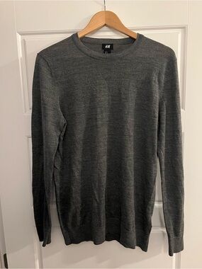 H&M MENS LIGHTWEIGHT CREWNECK SWEATER